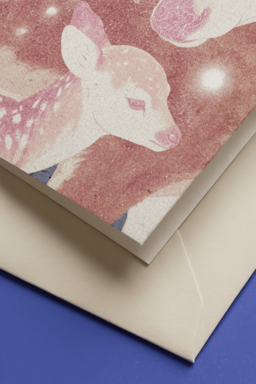 deer mom and baby mockup 3