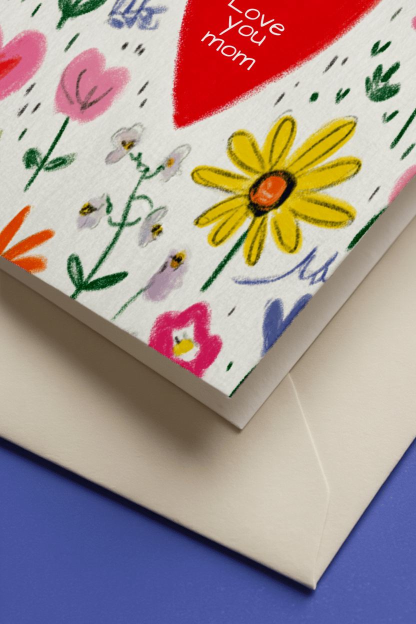 love you mom flower mockup 3