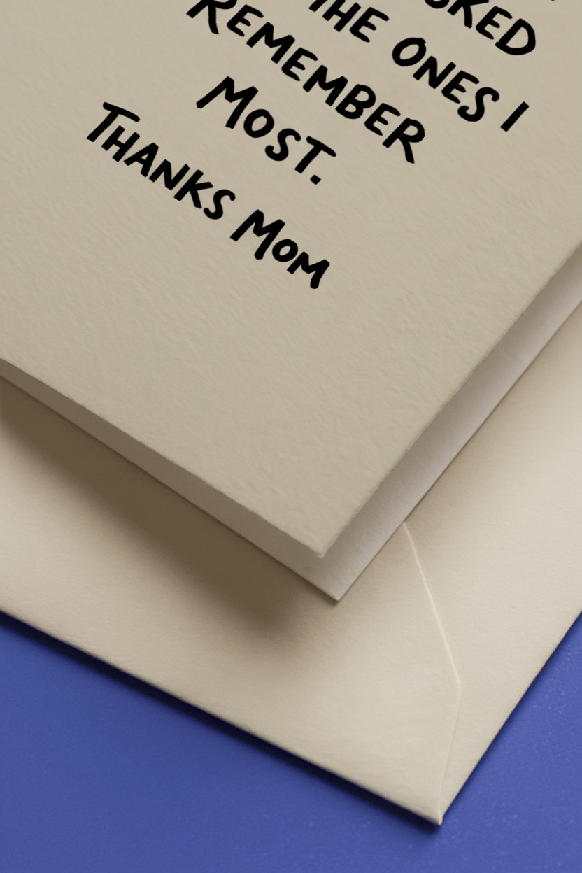 the things you did without being asked mockup 3