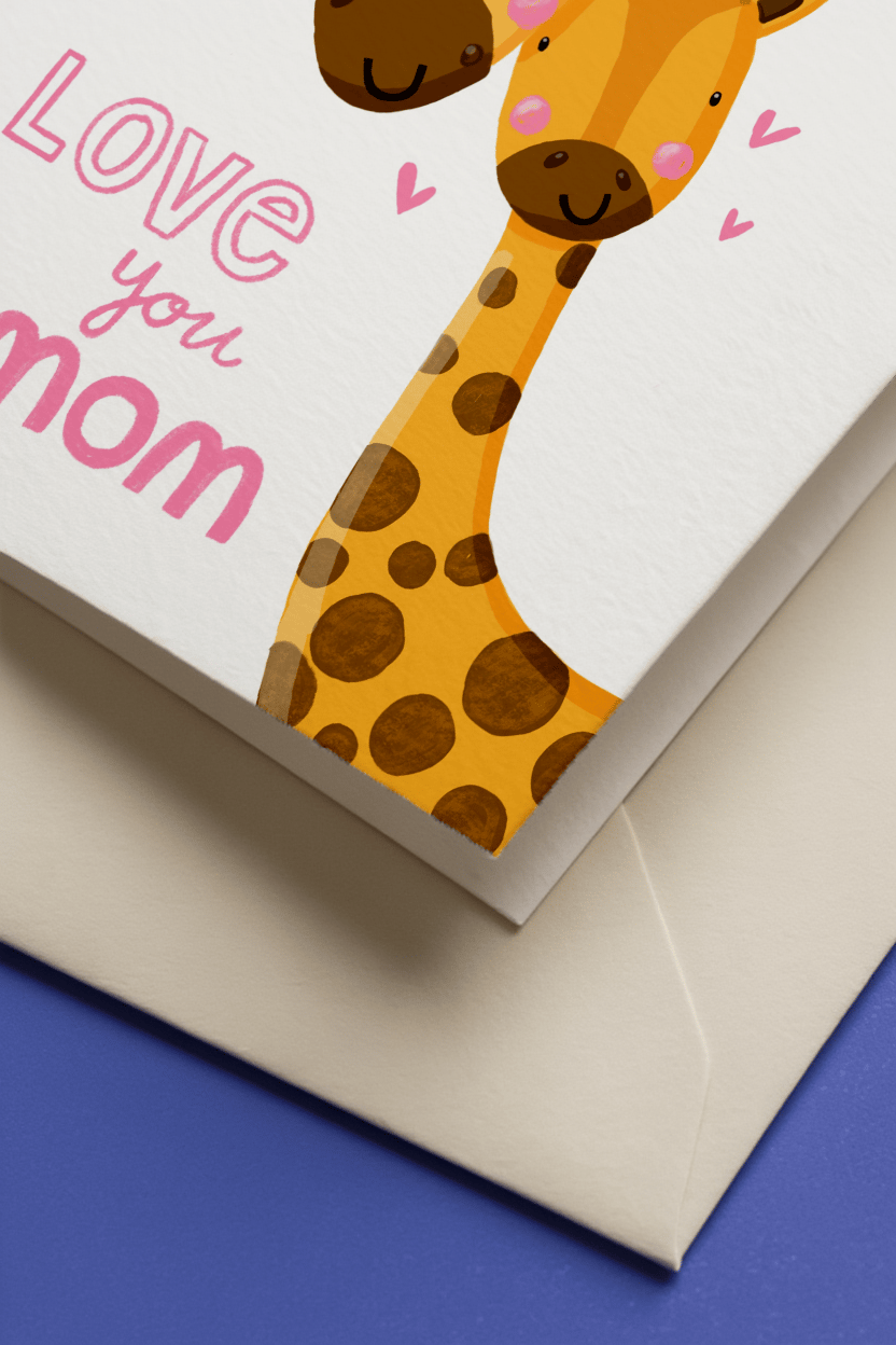 love you mom giraffe mockup 3