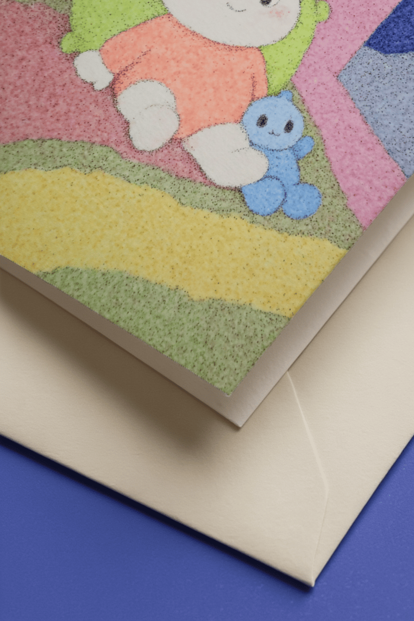 baby in bed with plushie mockup 3