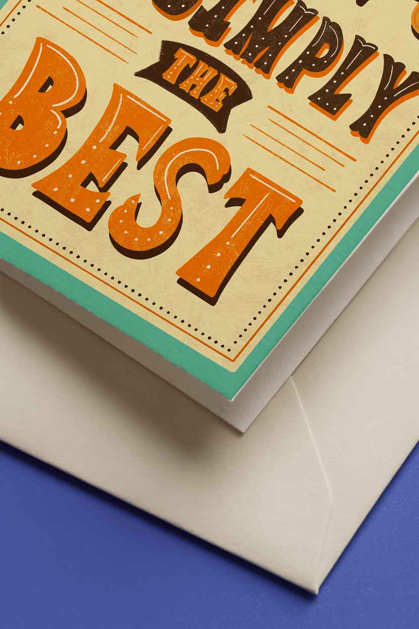 Simply The Best Dad mockup 3