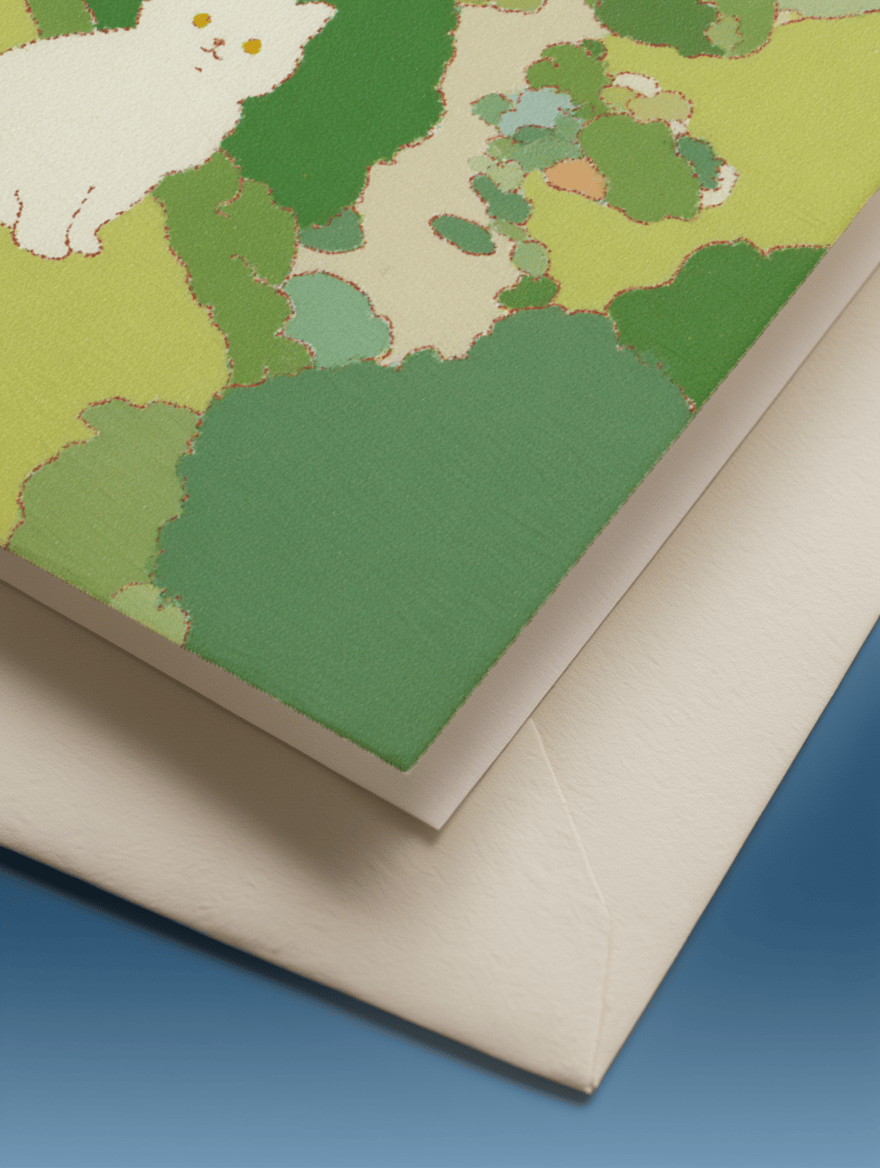 cat in countryside mockup 3