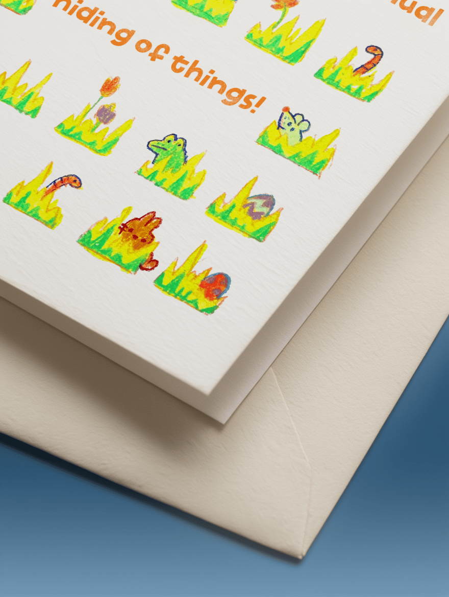 you are invited to the annual hiding of things mockup 3