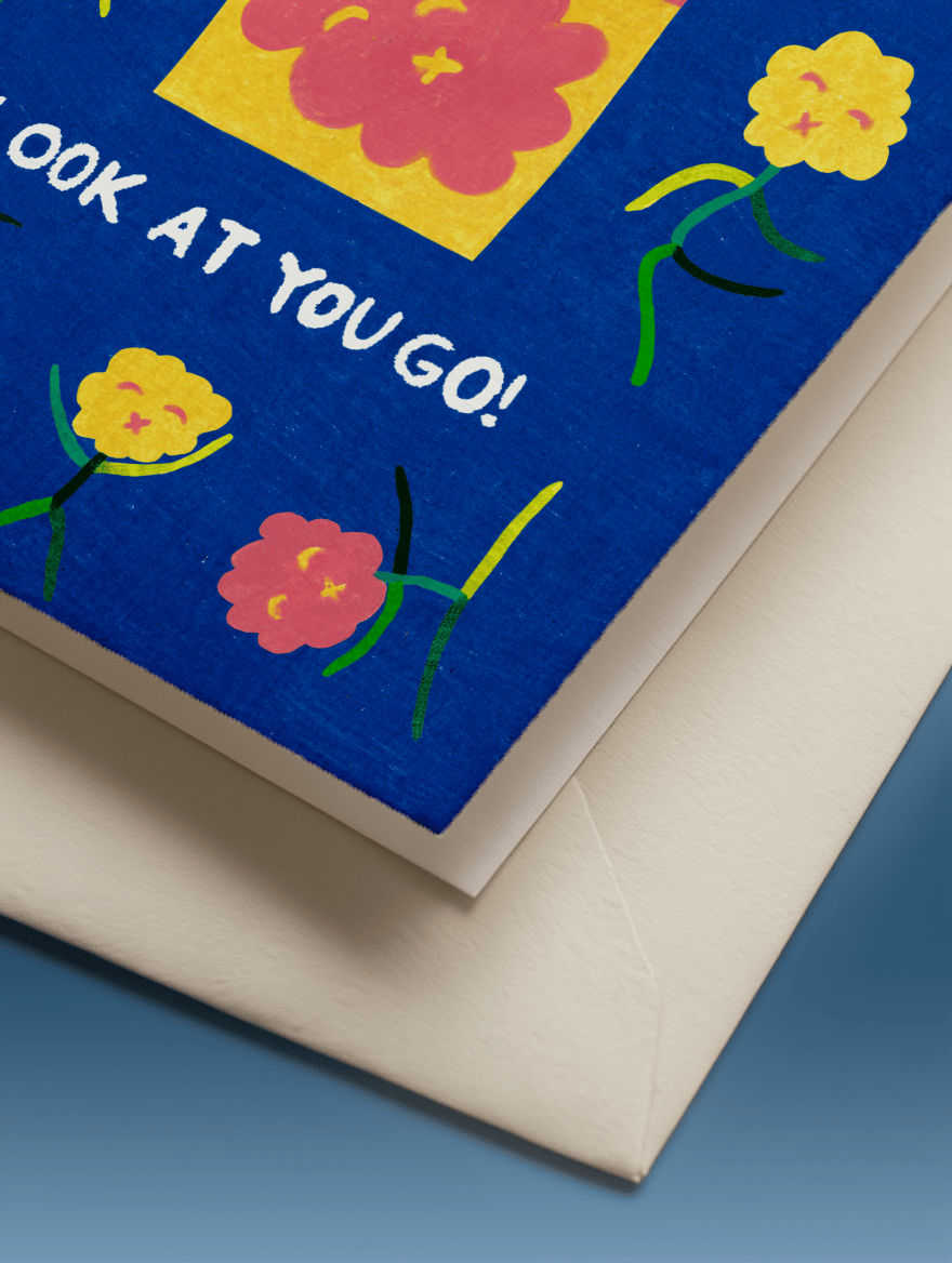 Look at you go! mockup 3