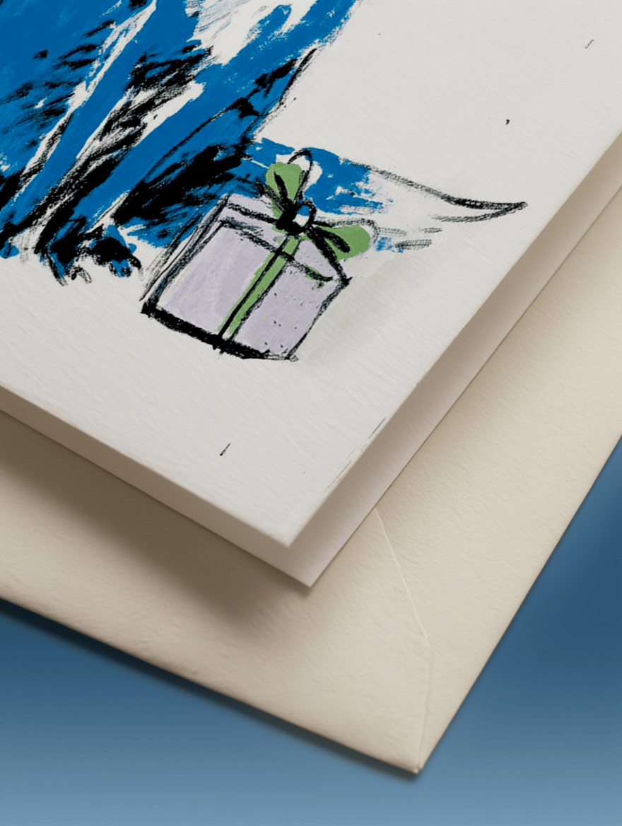 Blue Fox Birthday Cheer mockup 3