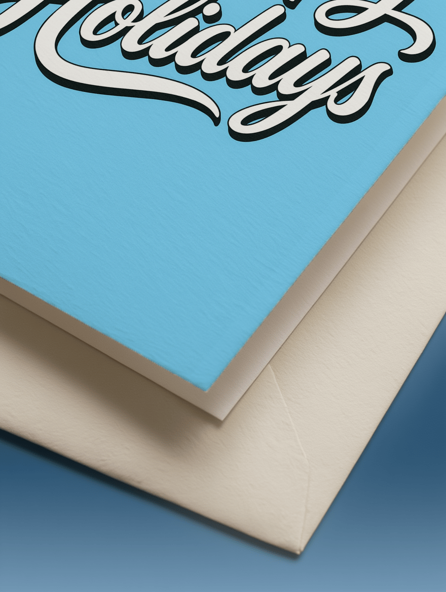Cheerful Holiday Wishes mockup 3