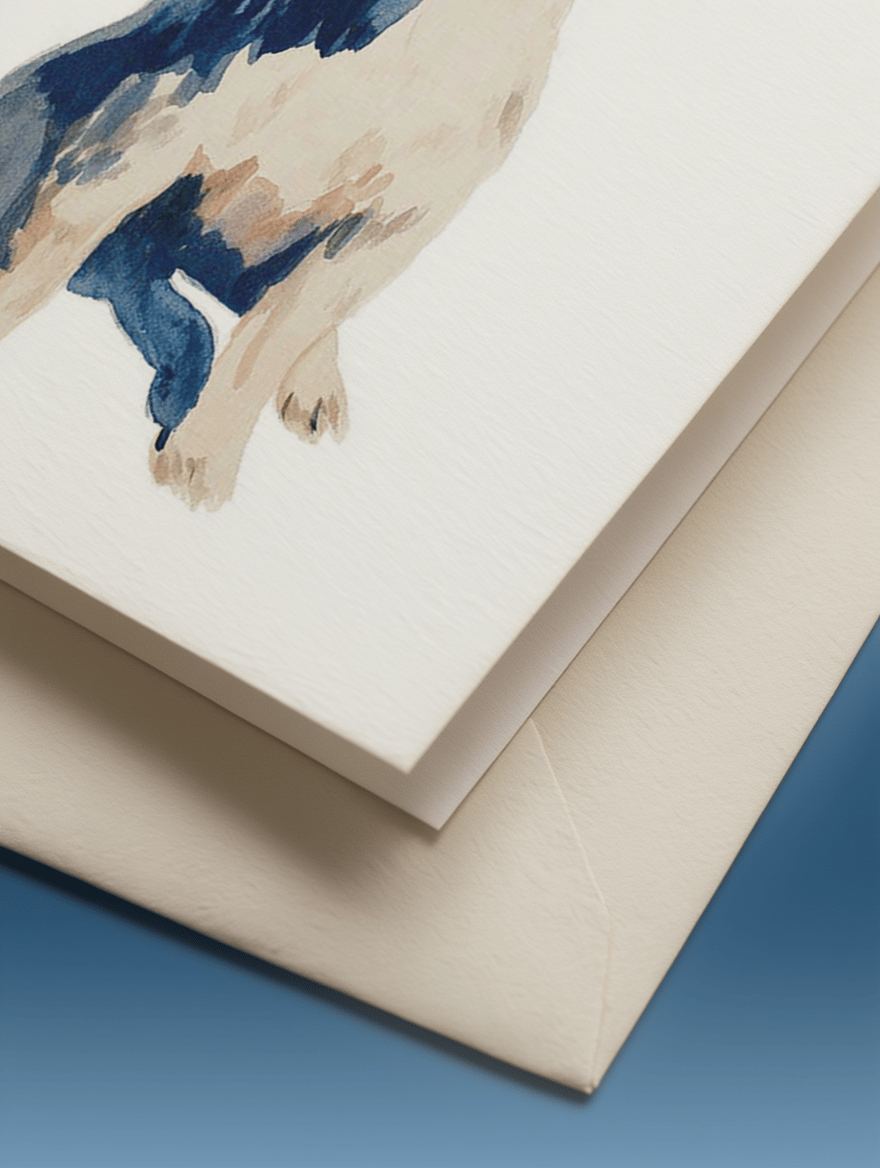 Festive Puppy Greetings mockup 3