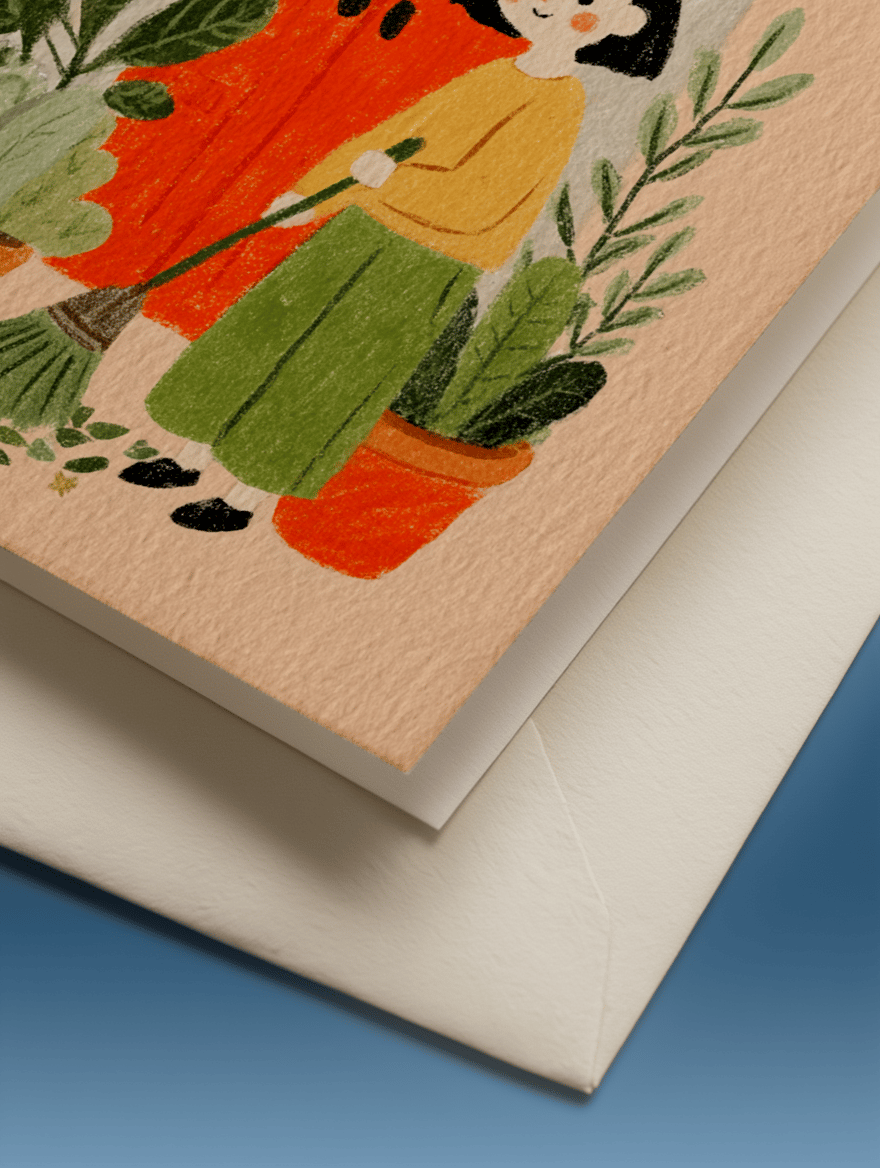 Charming Garden Greetings mockup 2