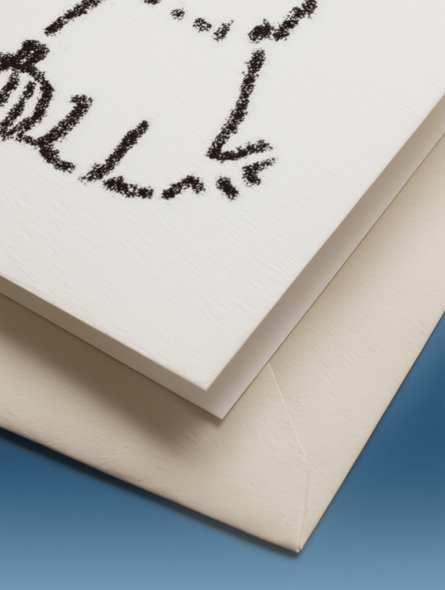 Cute Puppy Thank You Card mockup 3