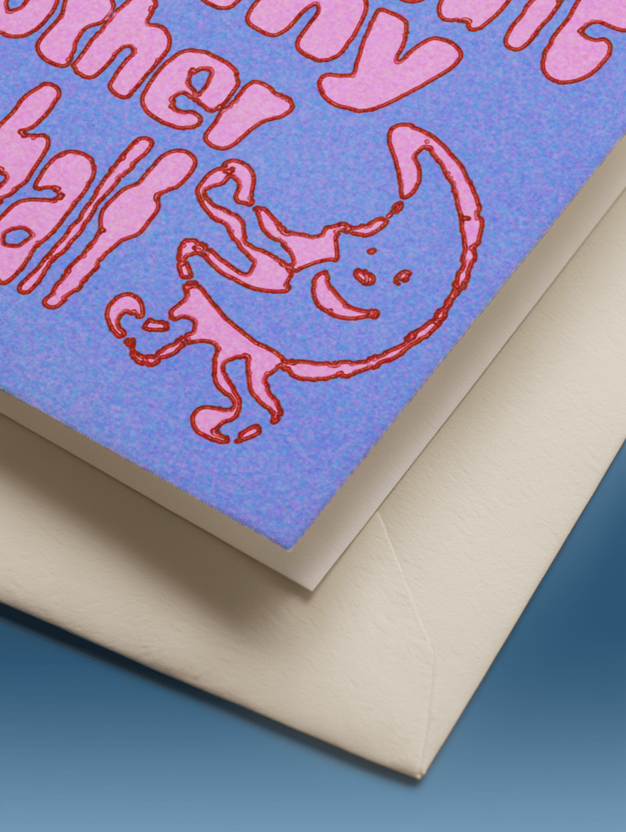 You're My Other Half Card mockup 3