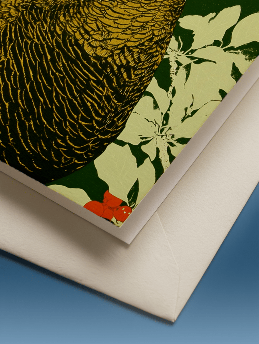 Feeling Thankful Turkey Card mockup 3