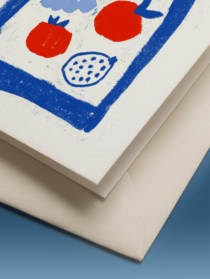 Stay Healthy Greeting Card mockup 3