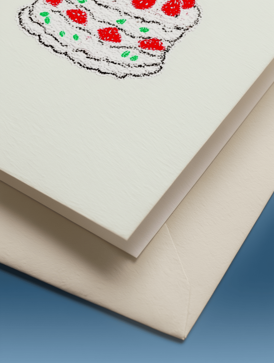 Sweet Celebration Birthday Card mockup 3