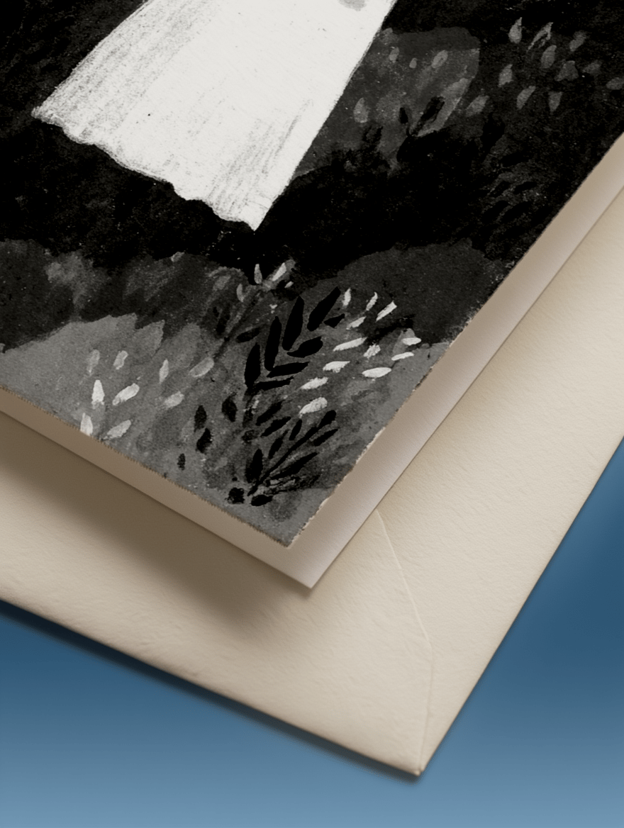 Cute Ghostly Greetings mockup 3