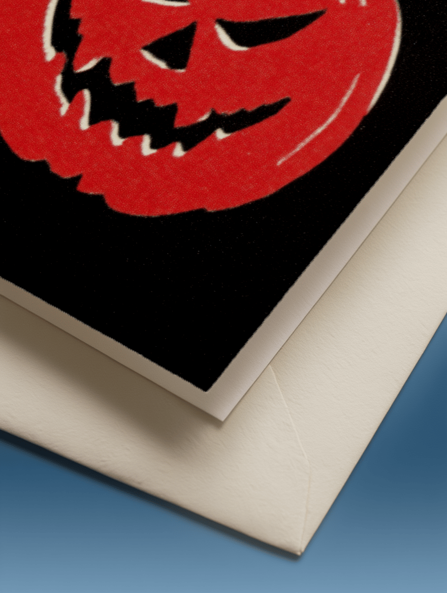 Forever Haunting Halloween Card mockup 3