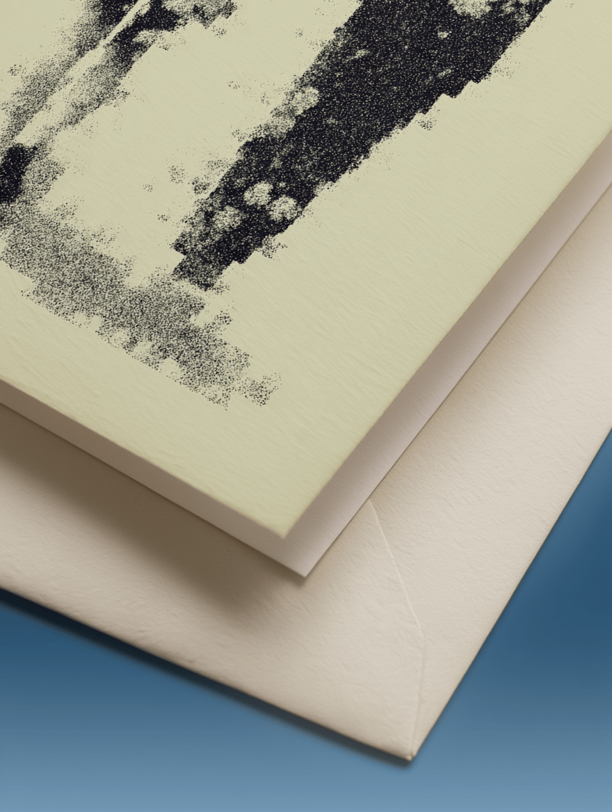 Love Blossoms Together Card mockup 3