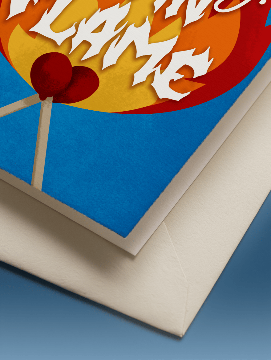 You’re My Twin Flame Card mockup 3