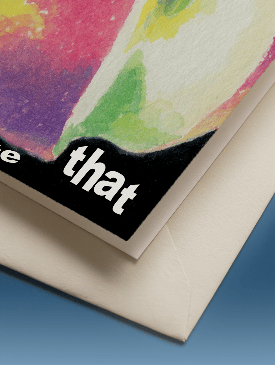 You Ate That Card mockup 3