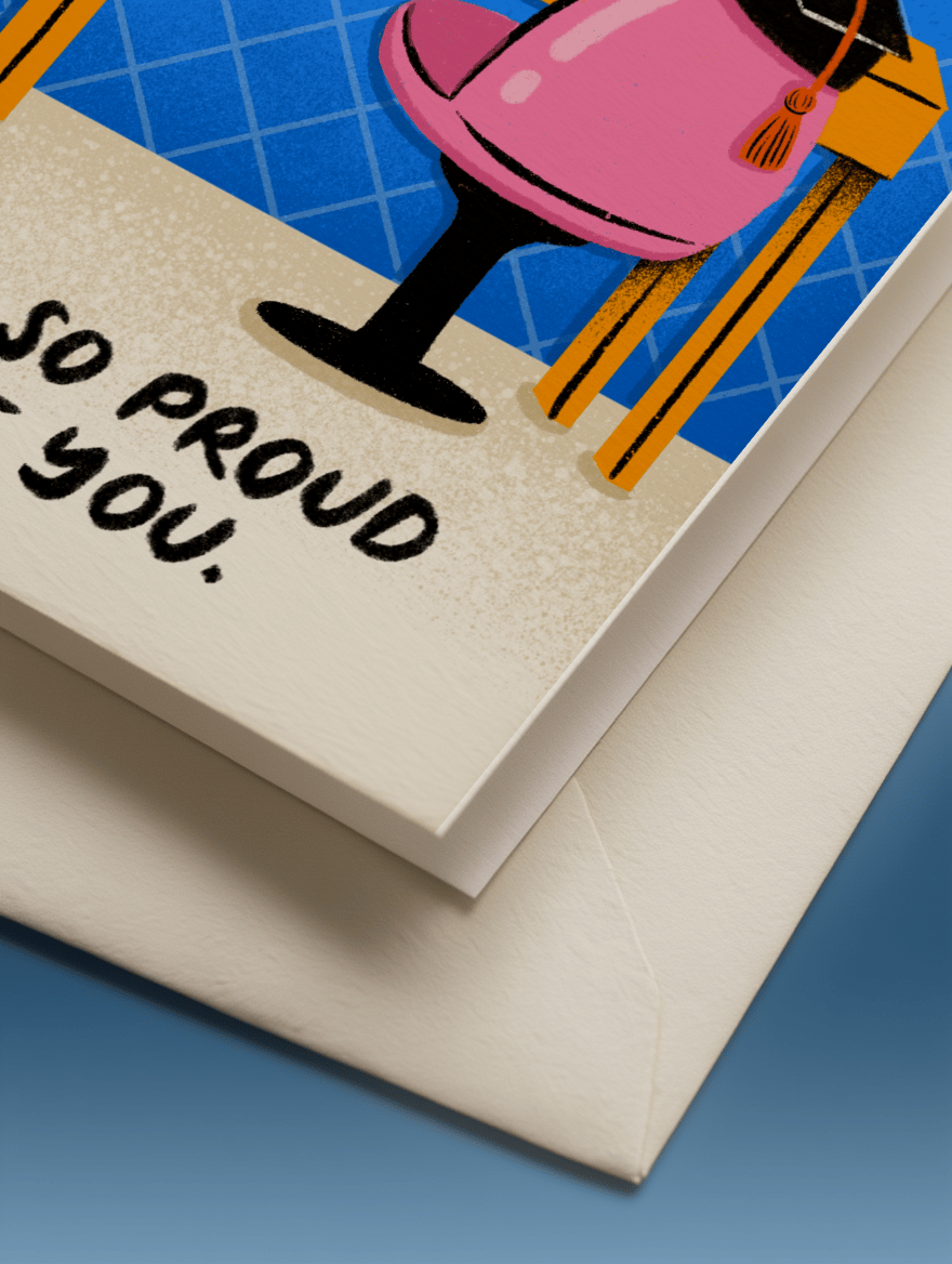 Proud of You Class of 2025 Card mockup 3