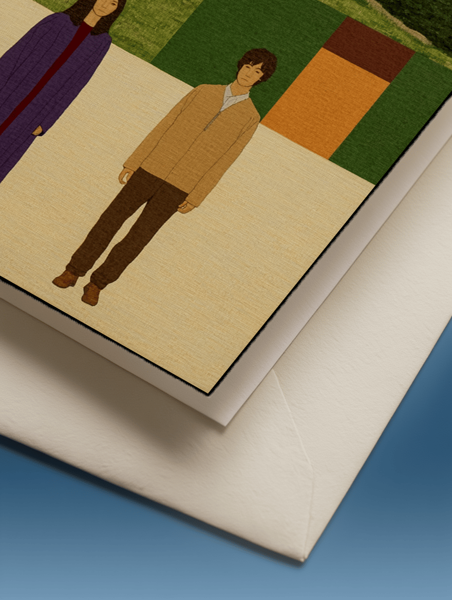 We Out Graduation Card mockup 3