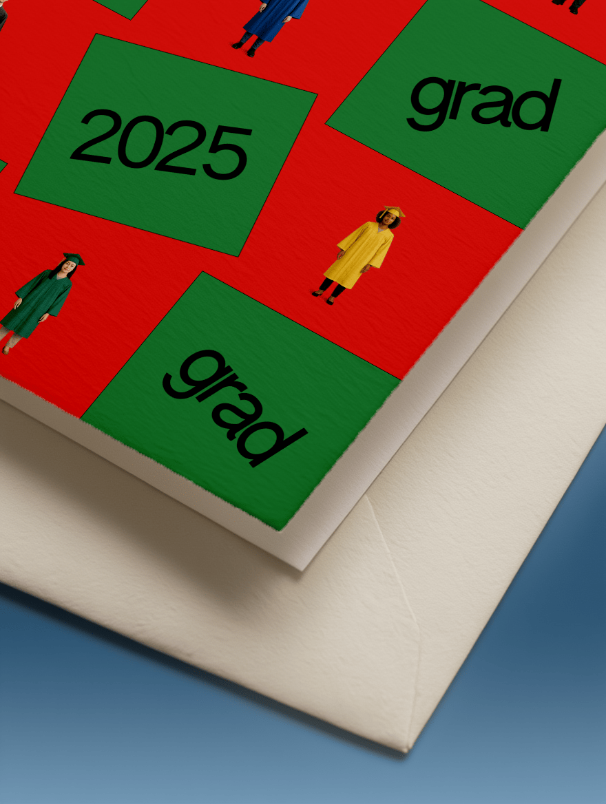New Grad Class of 2025 Card mockup 3