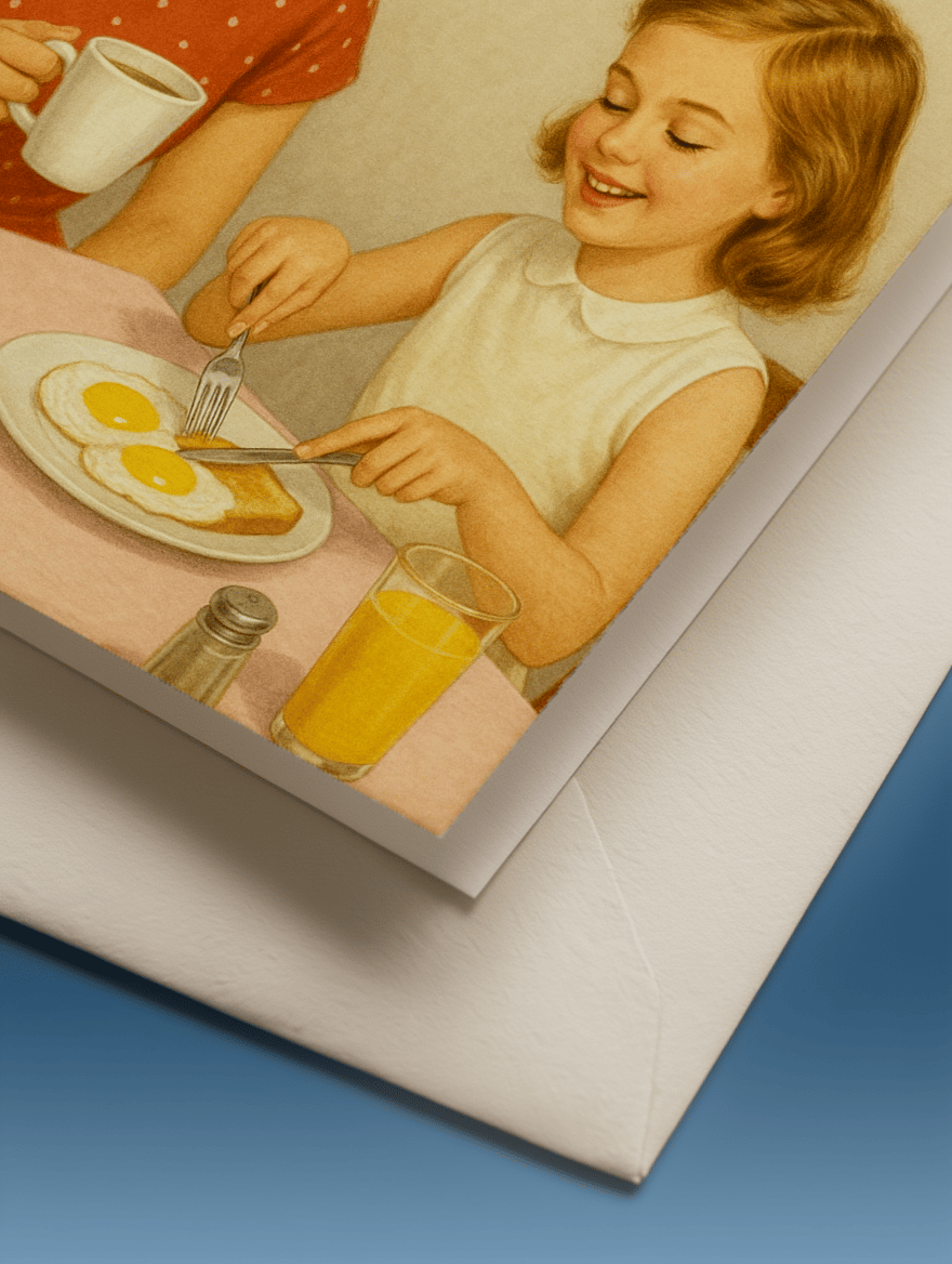 Funny Proud to Be a Mom Card mockup 3