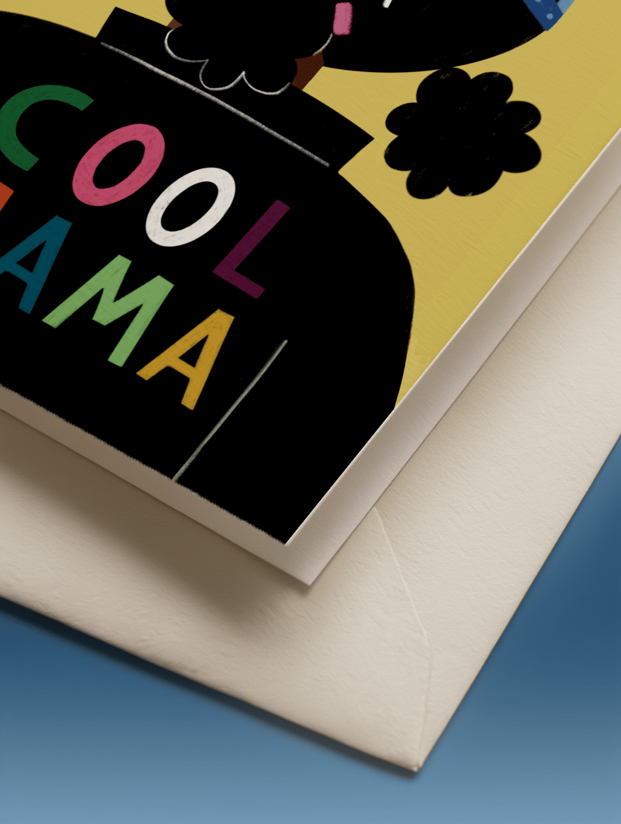 Cool Mama Mother’s Day Card mockup 3