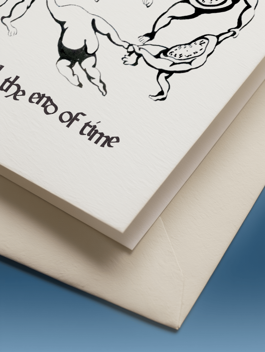 Until the End of Time Card mockup 3