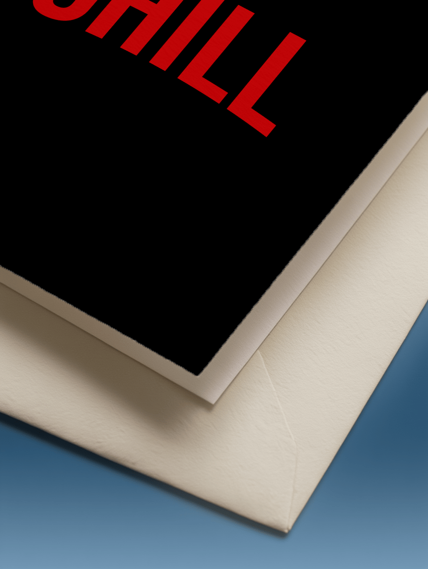 Let's Chill Card mockup 3