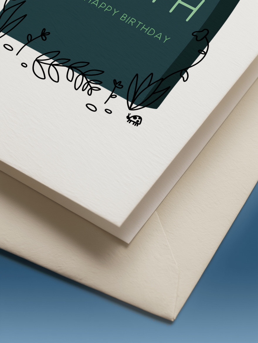 RIP Youth Funny Birthday Card mockup 3
