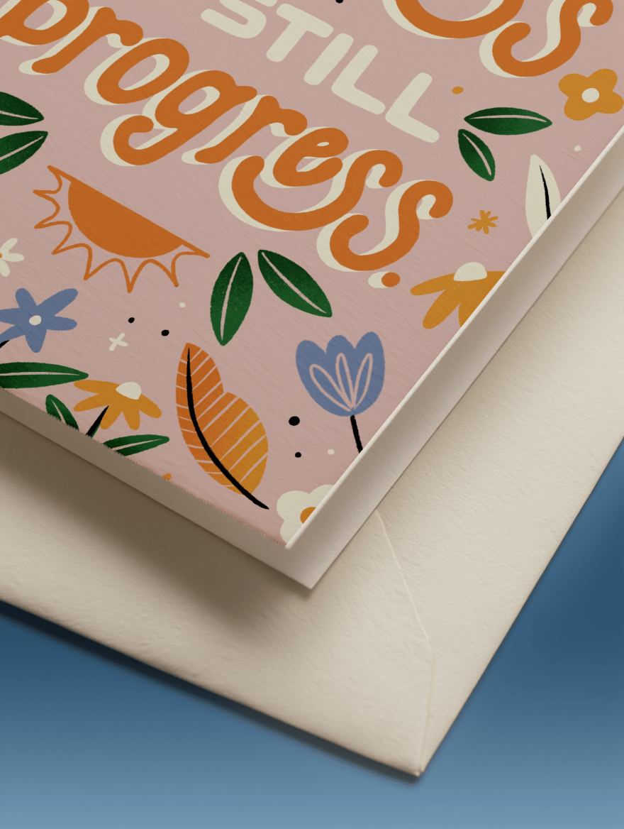 Slow Progress is Still Progress mockup 3