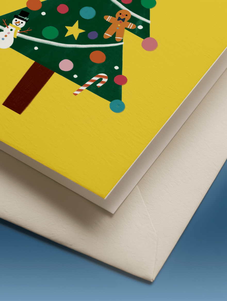 Bright Christmas Tree mockup 3