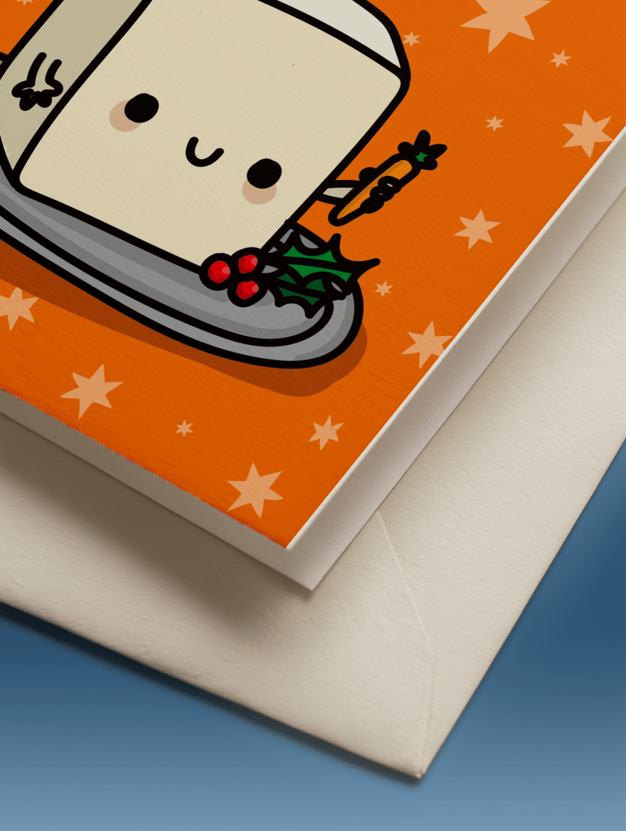Merry Vegan Christmas mockup 3