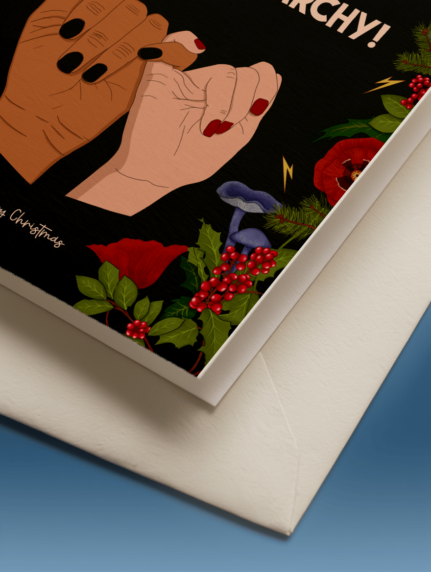 Smash the Patriarchy Christmas mockup 3