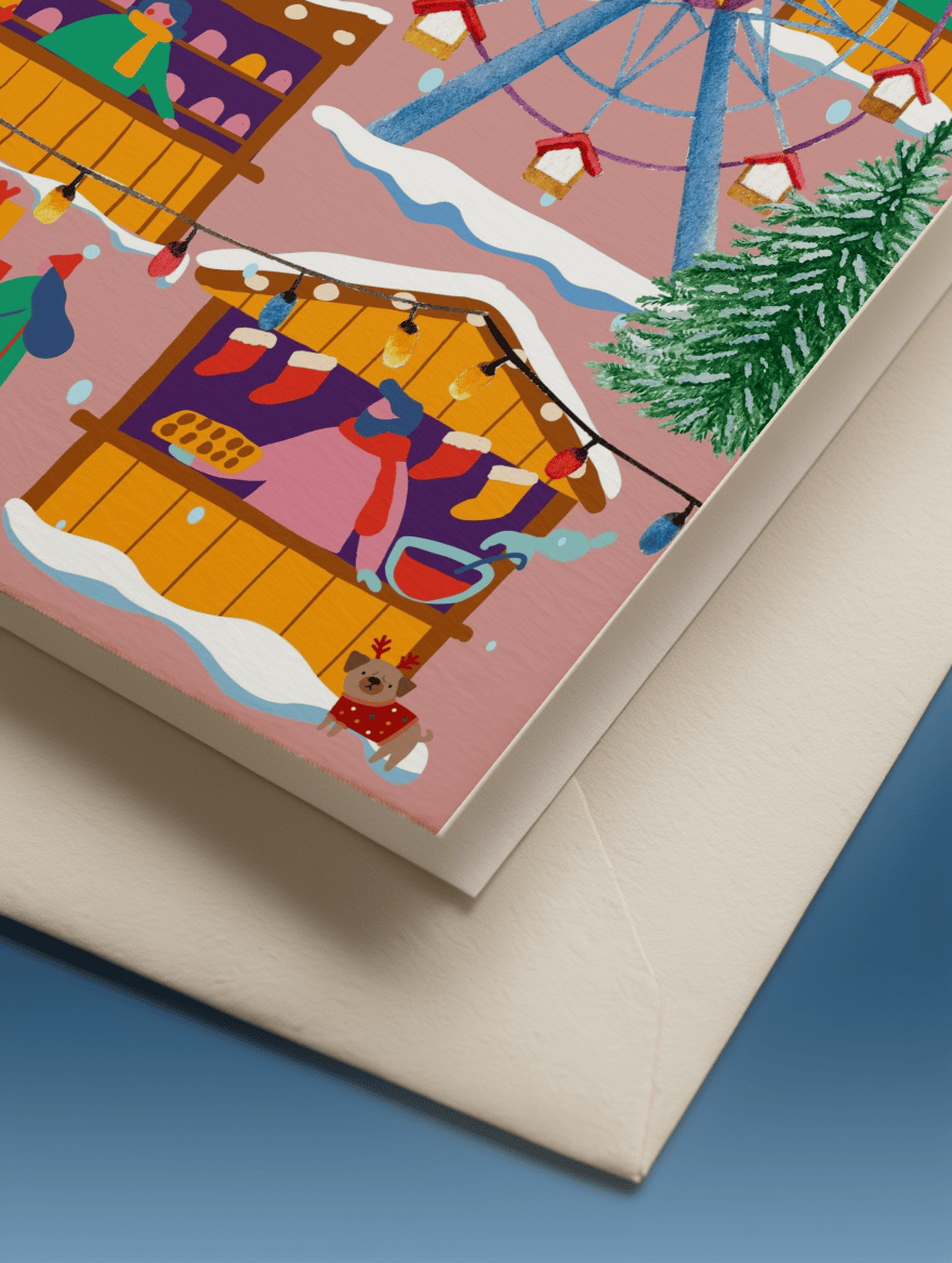 Carnival Christmas mockup 3