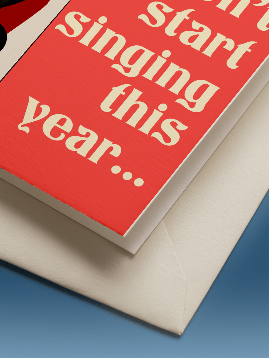 I Promise I Won’t Start Singing mockup 3