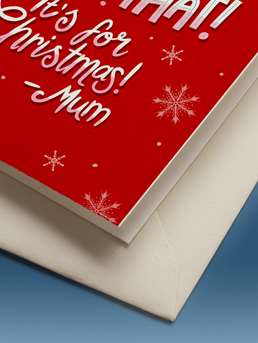 Don't Eat That! It's For Christmas mockup 3