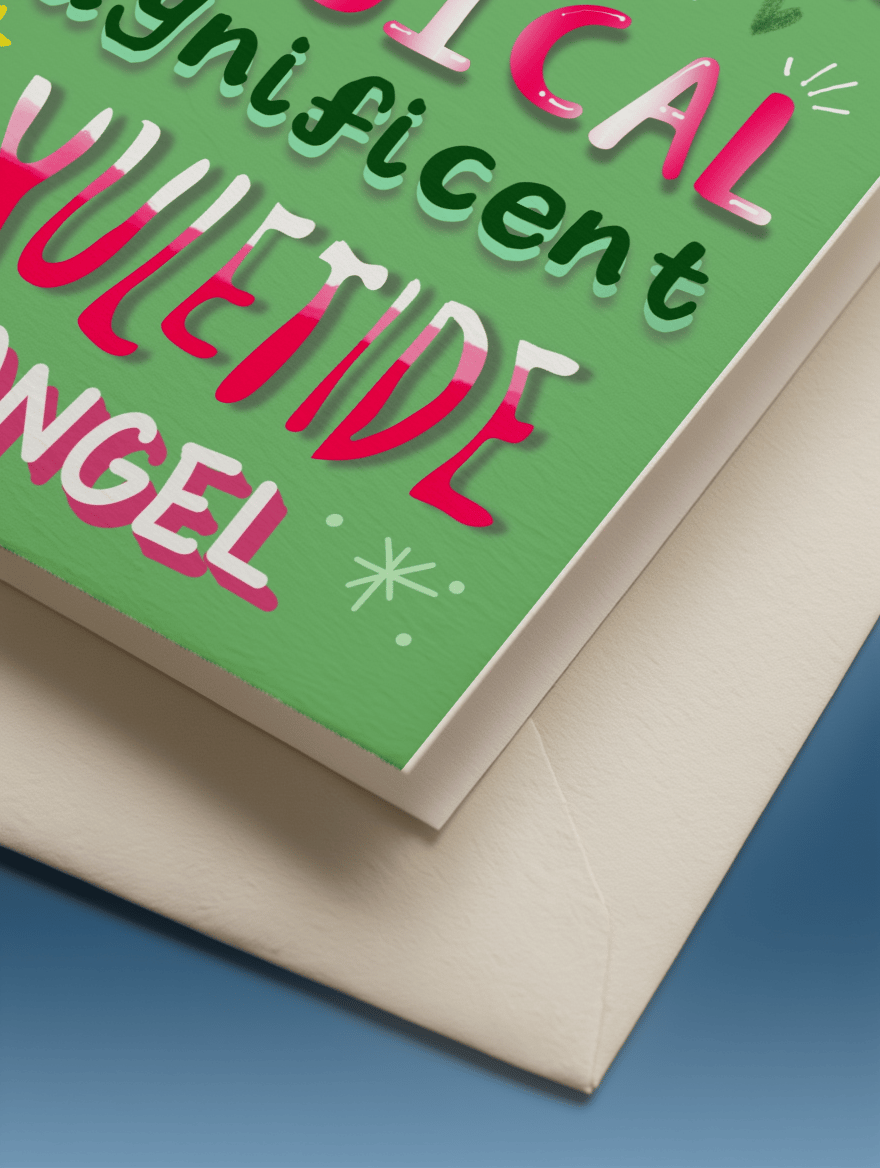 Magical Yuletide Angel mockup 3