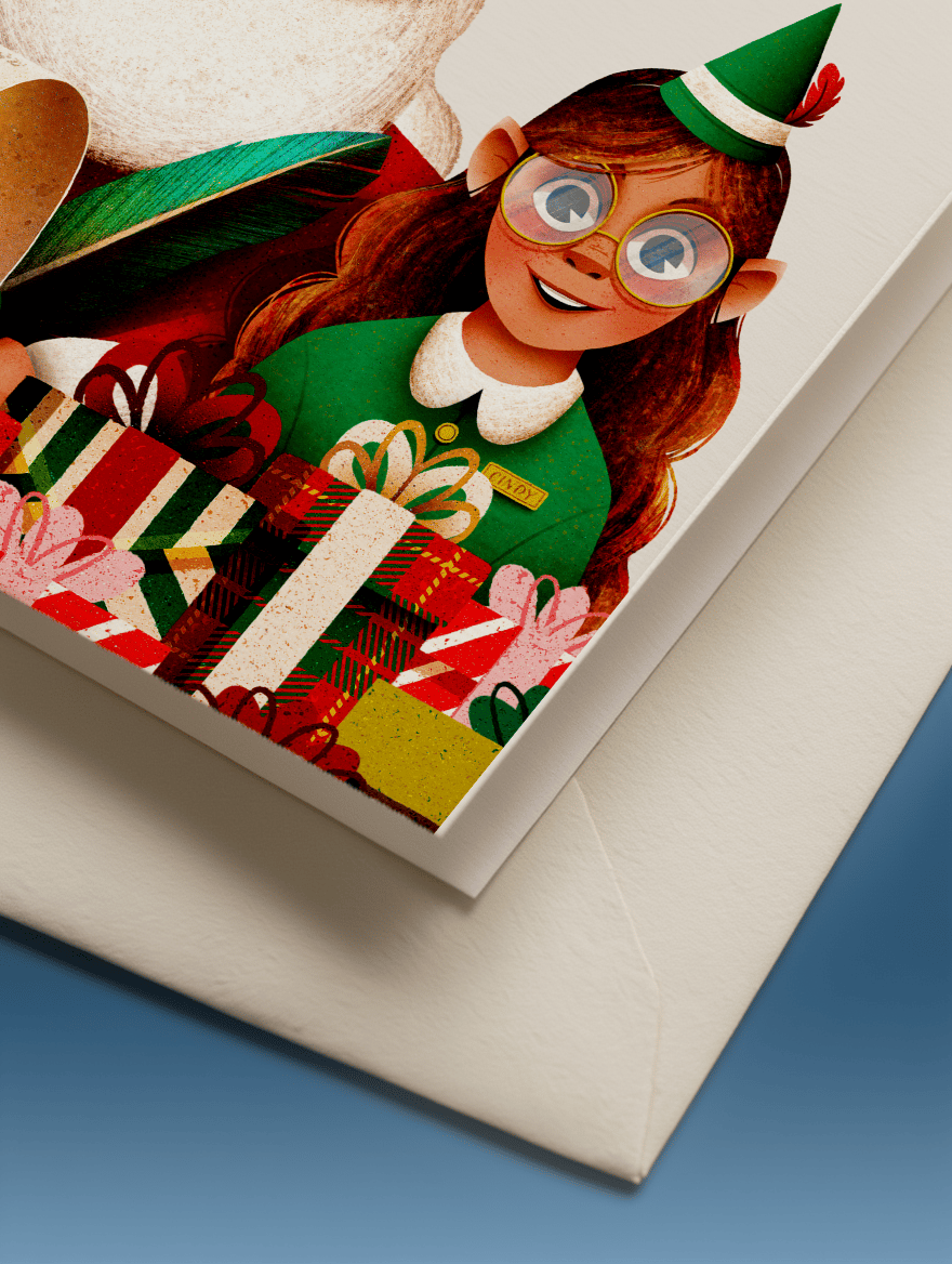 Santa Claus Is Coming to Town mockup 3