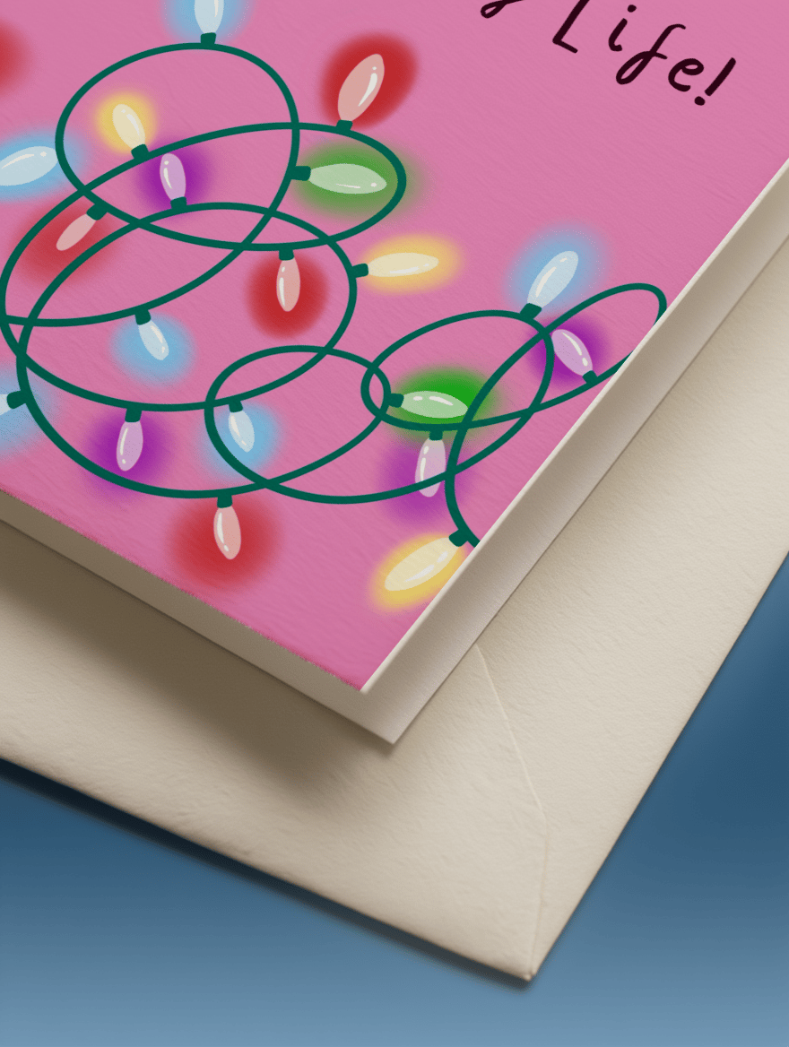 Merry Christmas to the Light of My Life mockup 3