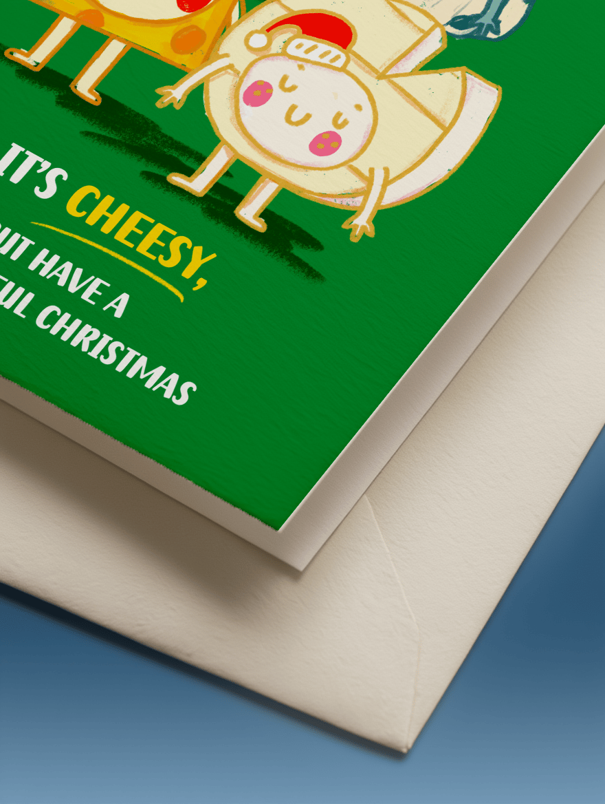 It's Cheesy, But Have a Wonderful Christmas mockup 3