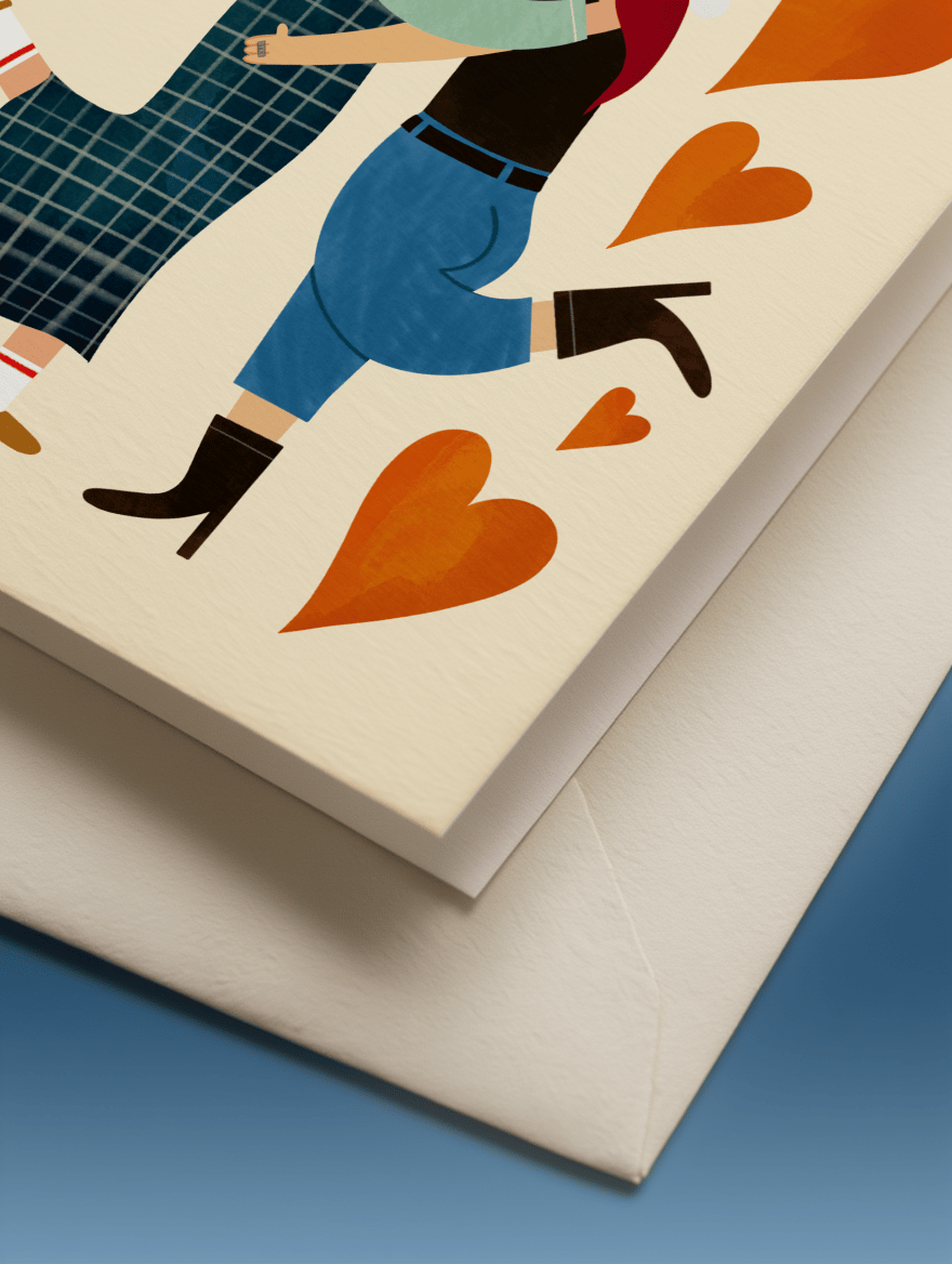 Love is Love Under the Mistletoe mockup 2