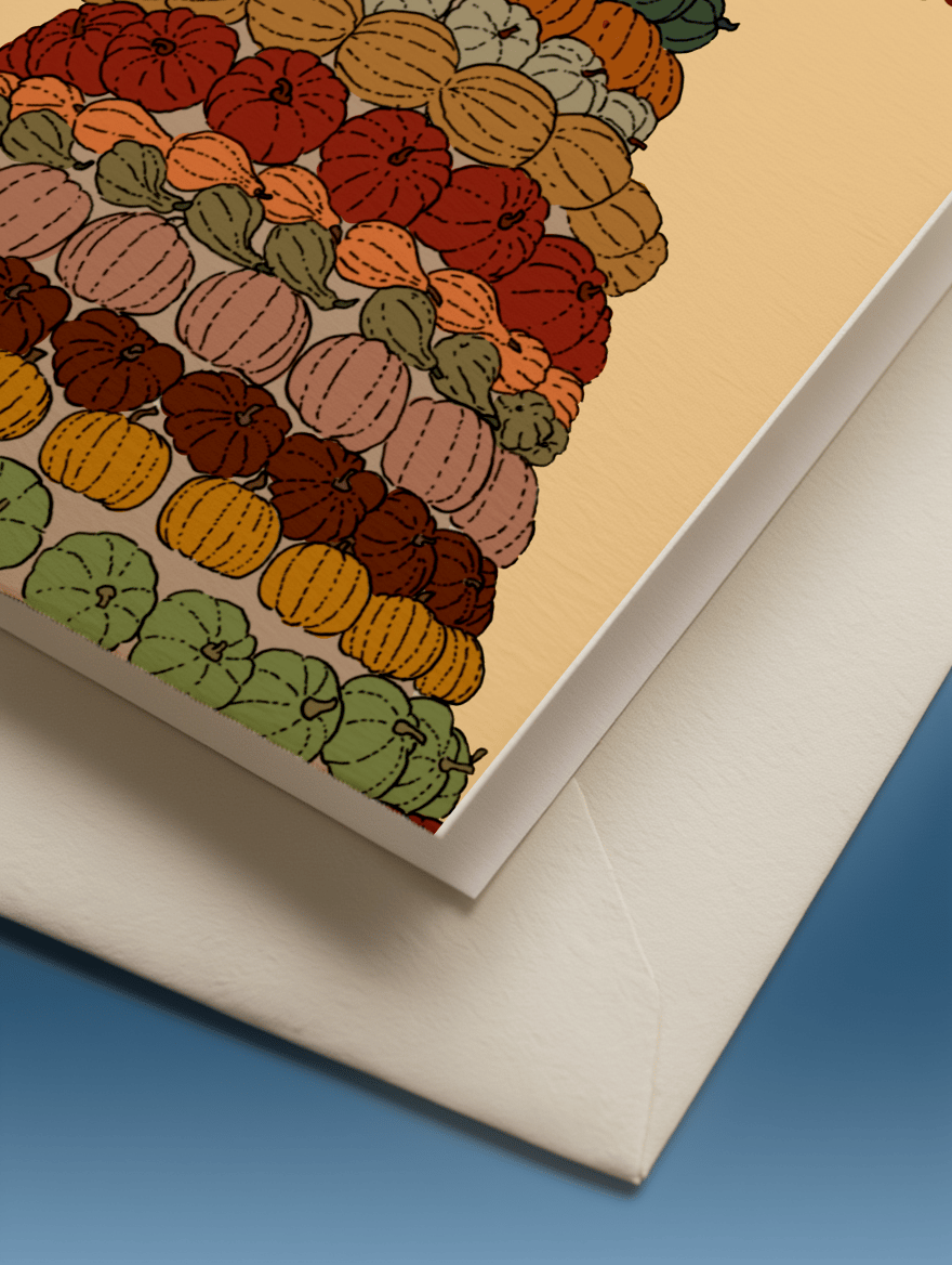 Pumpkin Pyramid Thanksgiving mockup 3