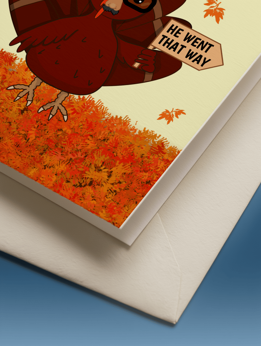 Disguised Turkey Thanksgiving mockup 3