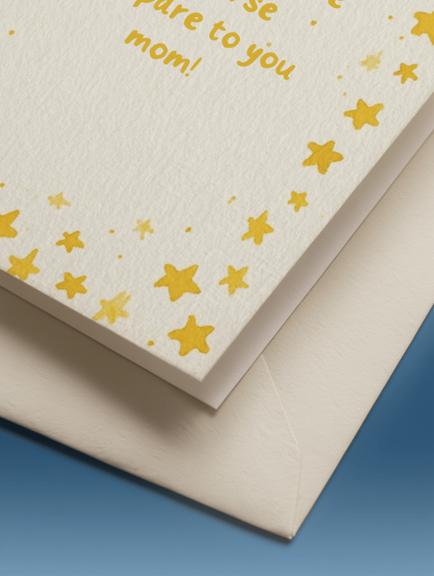 no stars in the universe compare to you mom mockup 3