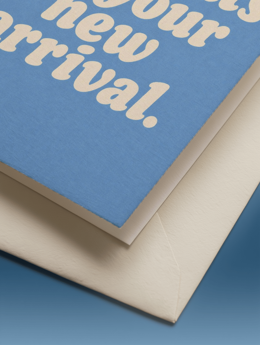congrats on your new arrival mockup 3