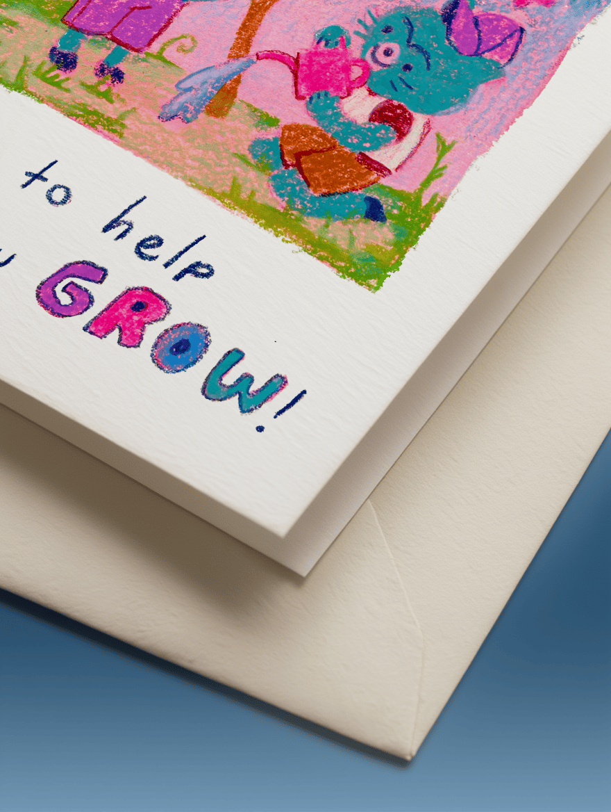 here to help you grow mockup 3