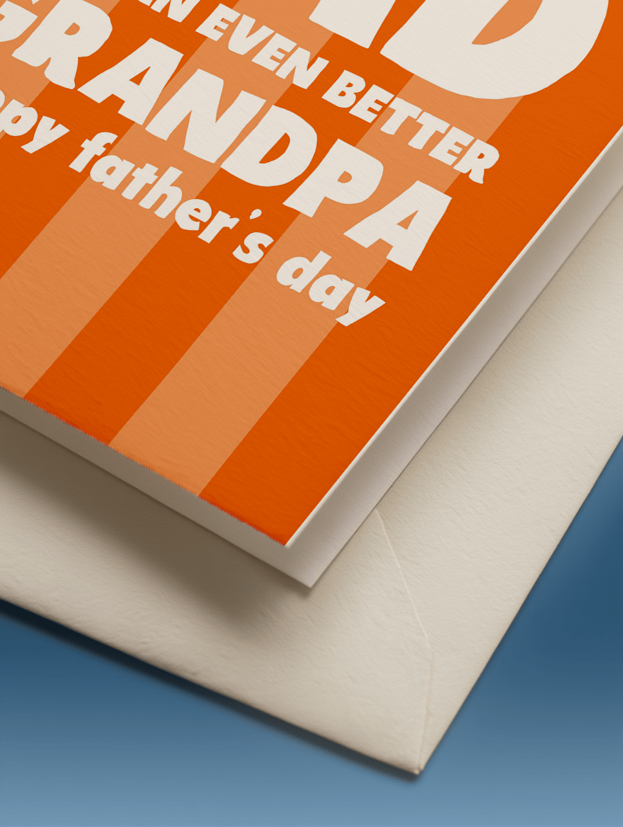 Amazing Dad, Better Grandpa mockup 3