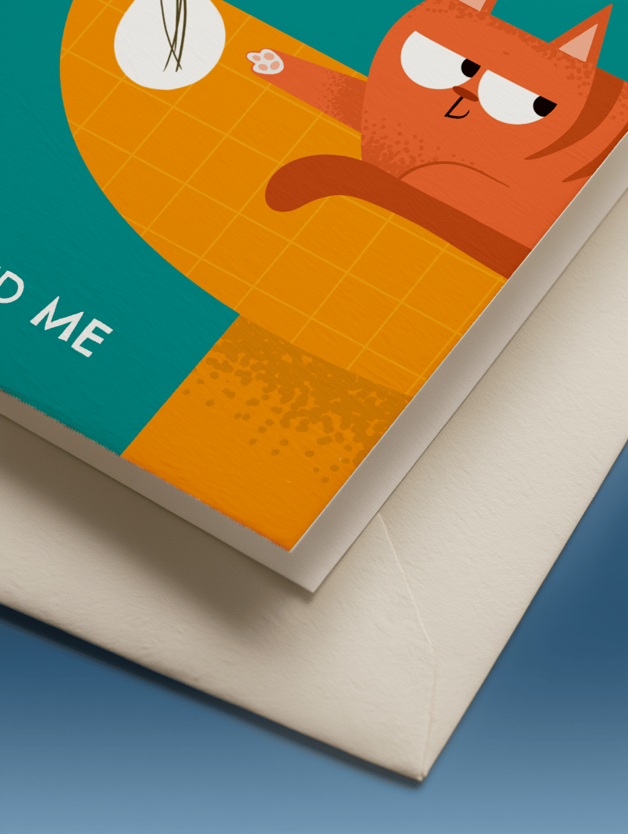 Father's Day From The Cat mockup 3